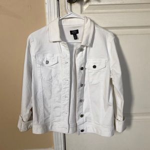 White Jean Jacket